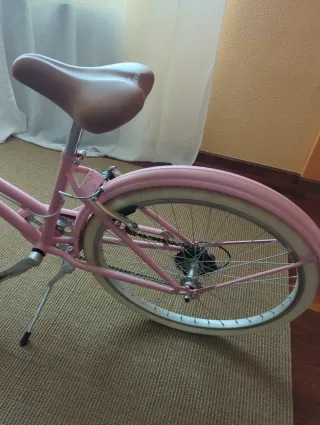 Bicicleta Victoria Retro Rosa