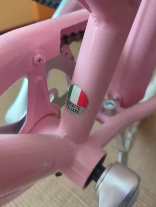 Bicicleta Victoria Retro Rosa