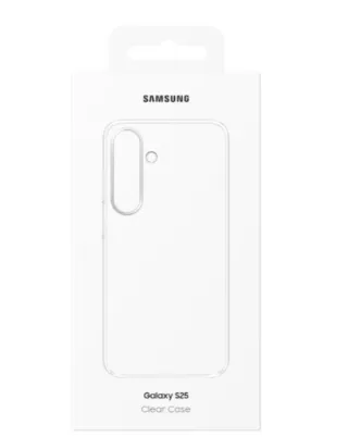 Cover S25 trasparente clear originale.