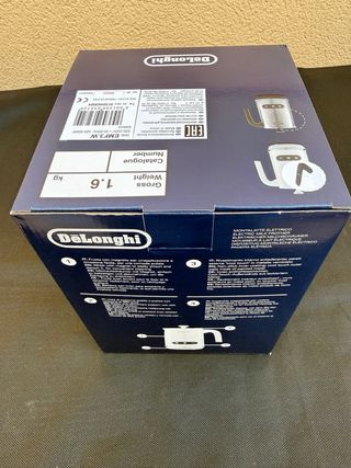 Espumador de Leche Eléctrico De'Longhi Blanco