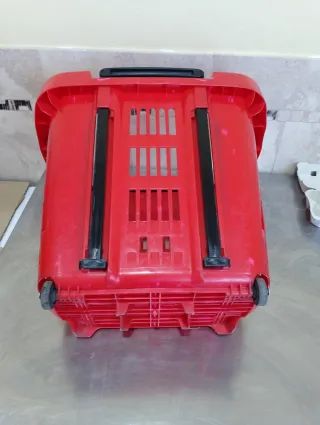 Cestas de supermercado apilables lote 5 uds