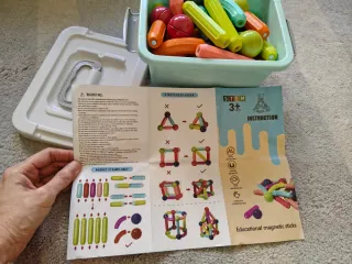 Lote 4 juegos magnéticos +3 años