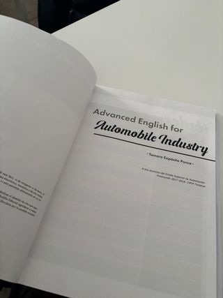 Libro ingles ciclo  superior mecanica