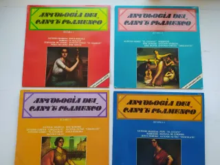Antología del Cante Flamenco 4 Vinilos