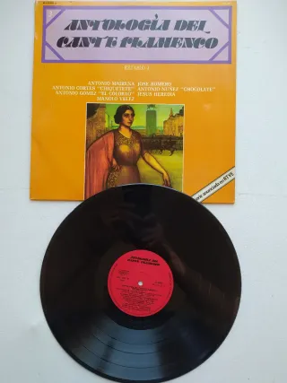 Antología del Cante Flamenco 4 Vinilos