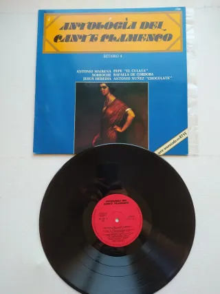 Antología del Cante Flamenco 4 Vinilos