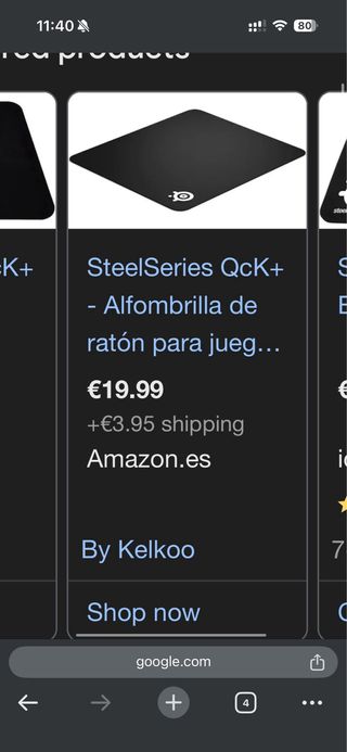 Set Ratón Razer Deathadder v3 + Steelseries QcK+