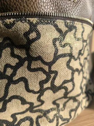 Bolso Saca Tous Elice New Vinilo Estampado