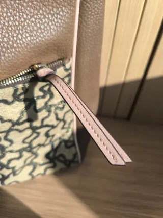 Bolso Saca Tous Elice New Vinilo Estampado