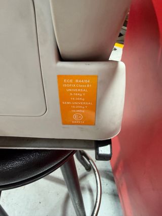 Silla coche BBgo Isofix + cinturón