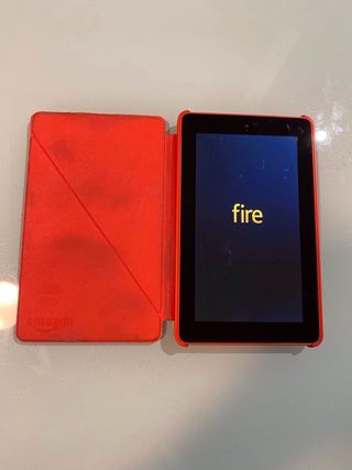 Custodia Kindle Fire 5a Gen Arancione