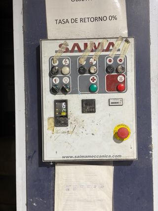 Cabina pintura saima de gran tamaño