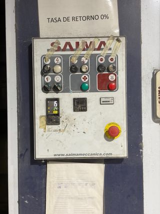 Cabina pintura saima de gran tamaño