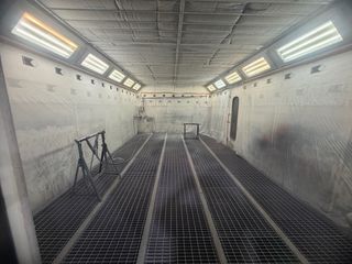 Cabina pintura saima de gran tamaño