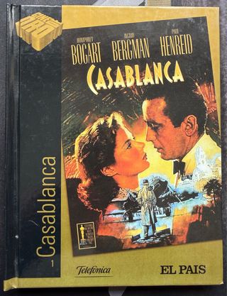 Casablanca - Libro Película Clásica DVD