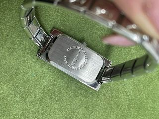 Orologio donna arancione e argento