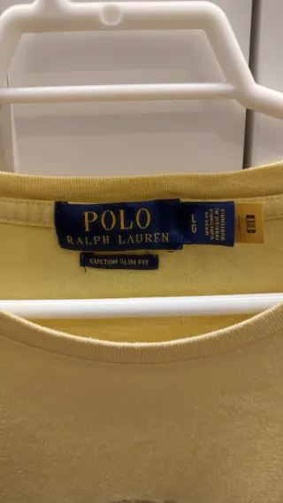 Camiseta Polo Ralph Lauren Bear Amarilla