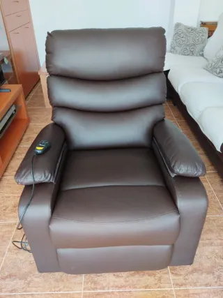 Sillón Relax Eléctrico Masajes Levanta Personas