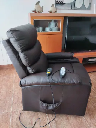 Sillón Relax Eléctrico Masajes Levanta Personas