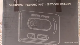 Cámara Digital Mega Image 1.3 MP
