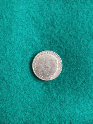 Moneda 1 Corona Suecia 1997 Carl XVI Gustaf