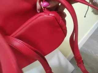 Zaino Liu Jo Rosso con Charm Dorato