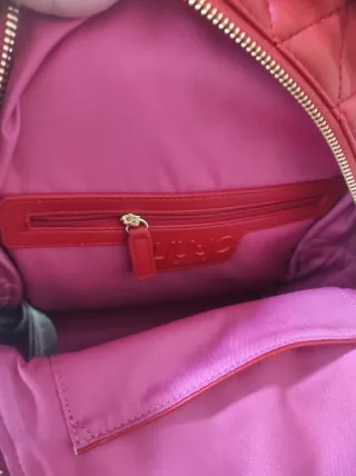 Zaino Liu Jo Rosso con Charm Dorato