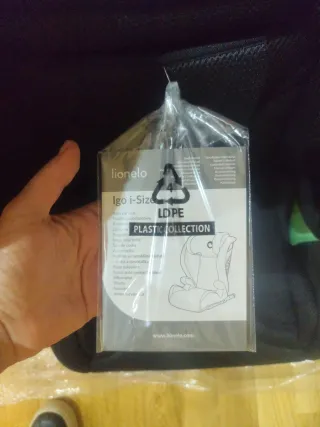 Silla de coche Lionelo Negra