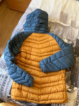 Chaqueta Simond Plumas Talla XL Azul Naranja