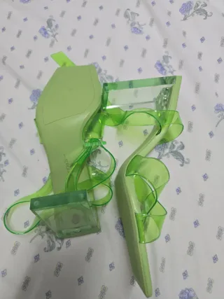 Zapatos Bershka verdes verano