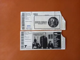 Colección Entradas Conciertos Rock Metal