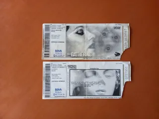 Colección Entradas Conciertos Rock Metal