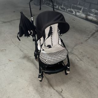 Bugaboo Bee 5 con sombrilla, saco y plástico