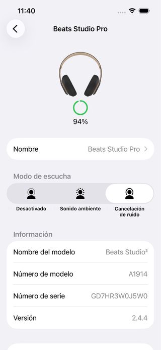 Beats Studio3 Auriculares Inalámbricos#W0J5W0