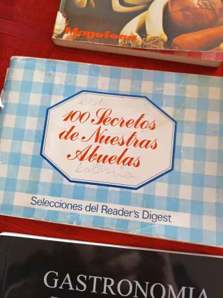 Libros de cocina.SOLO HASTA EL 31/03.