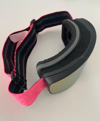 Gafas de esquí Quechua doradas y rosas