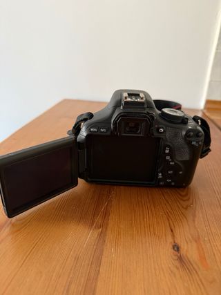 Cuerpo Canon EOS 600D Negro