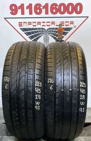 225 45 18 W PIRELLI RUEDA AL 90% VIDA UTIL