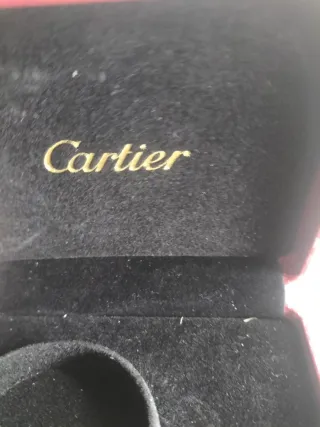 Scatole Cartier vintage rosse