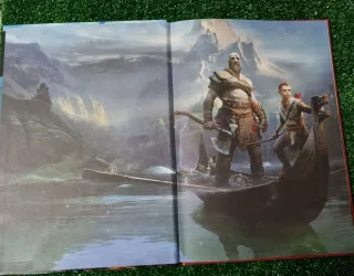 Album tapa dura god of war con cromos y cartas