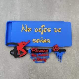 Llaves personalizadas Disney, PortAventura, Warner