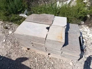 Losas de Granito Rosa Geniss