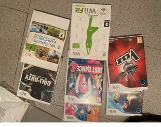 Consola Wii + múltiples Accesorios