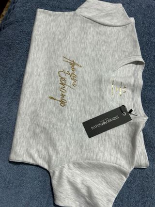 Camiseta Armani Exchange Gris Talla M