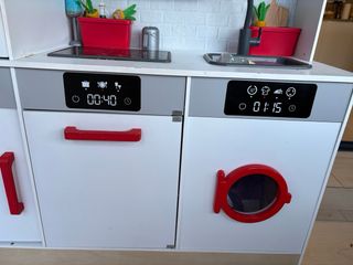 Cocina de juguete montada