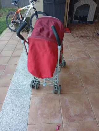 Carrito de Bebé Chicco Paris Rojo.