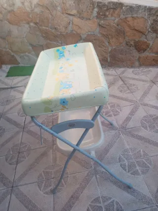 Cambiador bañera bebé