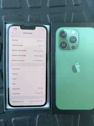 iPhone 13 Pro 128GB Verde