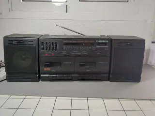 Radio Cassette Thomson Doble Pletina