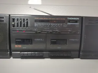Radio Cassette Thomson Doble Pletina